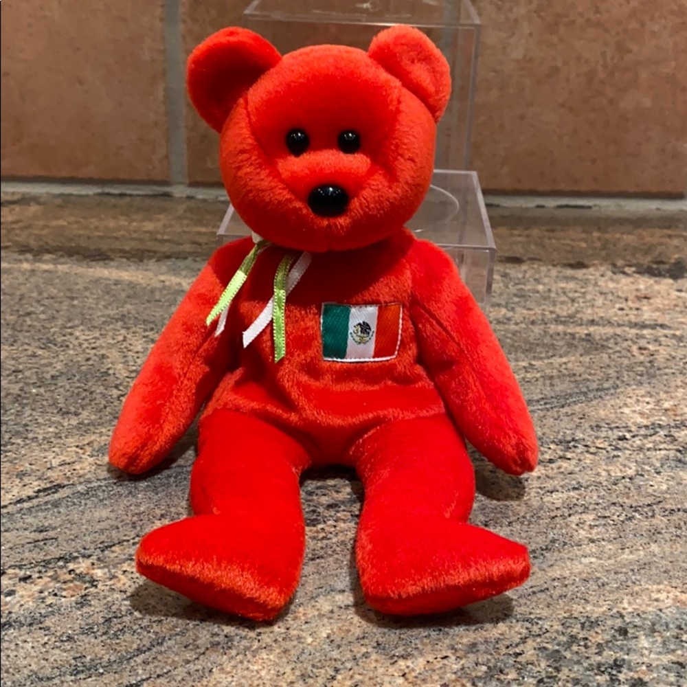 Ty Beanie Baby - "Osito" Bear - Retired 1999 🇲🇽